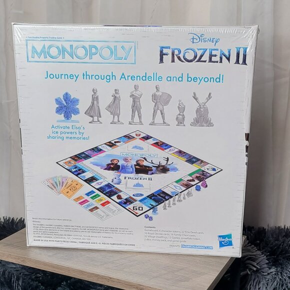 Disney Frozen II Monopoly - Picture 2 of 2
